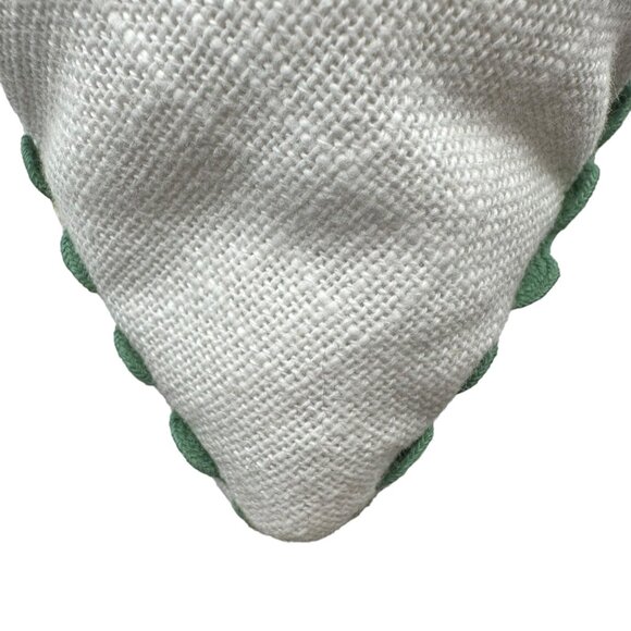 Threshold Bunny Chick Embroidered Pillow 100% Cotton Shell 19"x14" Spring Decor - Picture 8 of 16